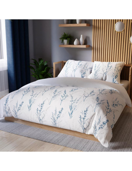 SELA Komplet pościeli z bawełny satynowej 220x200cm 100099