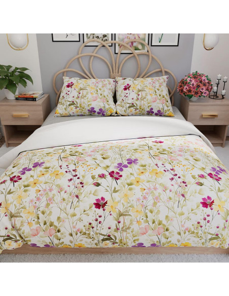 FLORINA Komplet pościeli z bawełny satynowej 220x200cm 100095